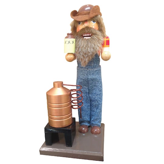 Santa's Workshop 12" Moonshiner Nutcracker By Santasworkshop | 5.25" x 5.25" x 12" | Michaels®